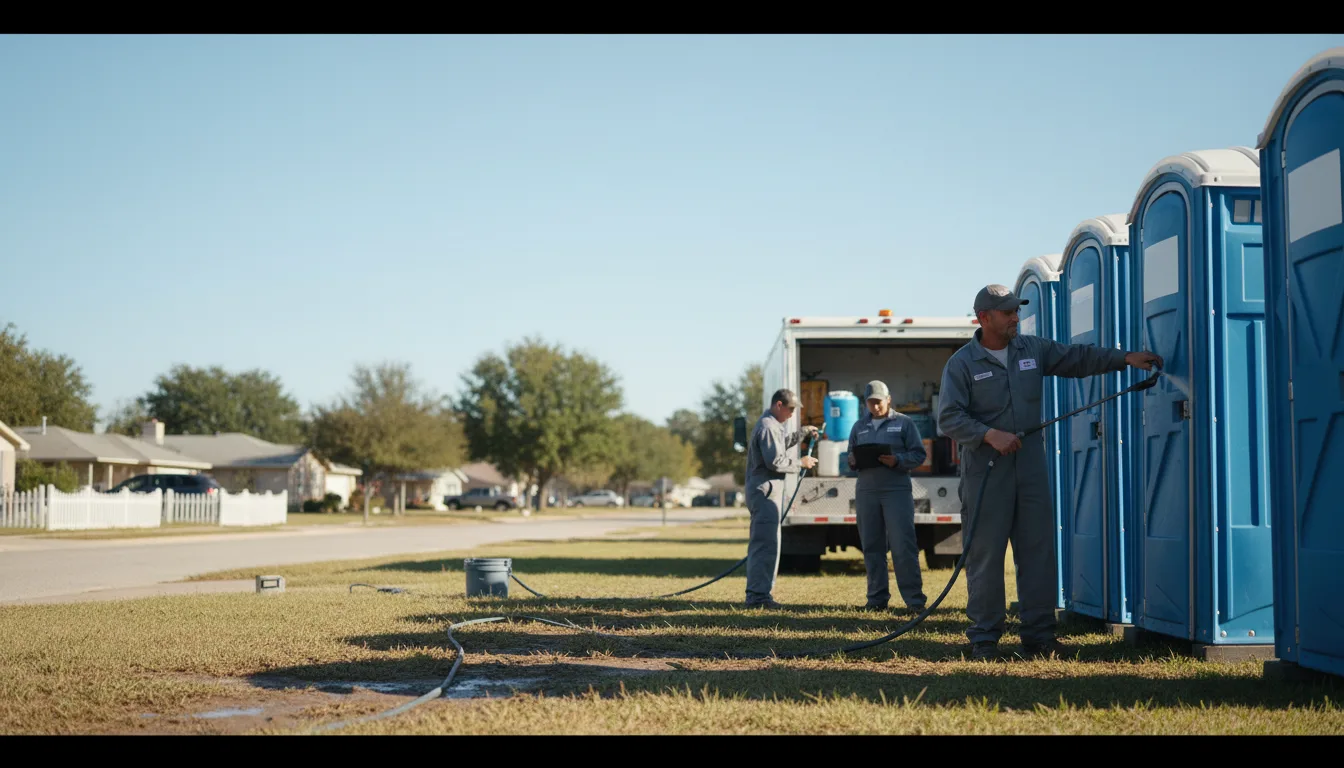 Long-Term Portable Toilet Rental in Bay Center, WA near me